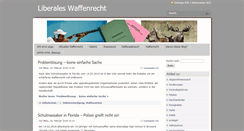 Desktop Screenshot of liberales-waffenrecht.de